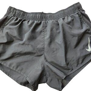 Nike Dri Fit Womens Running Short Size Large Black